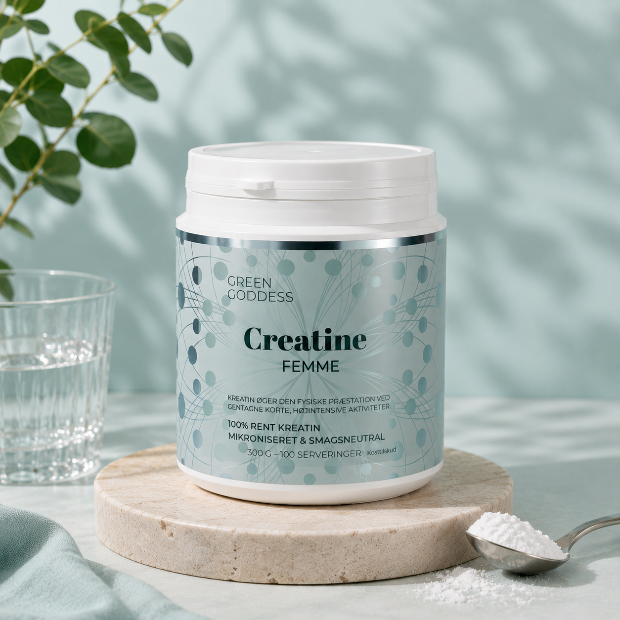 Green Goddes - Creatine Femme - 300 g.