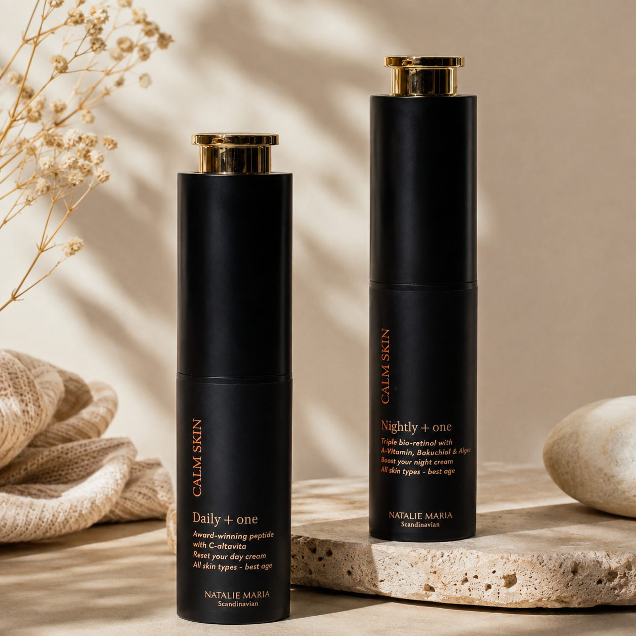 Natalie Maria Scandinavian | Calm Skin Daily +one Booster - 27 ml. + GRATIS Nightly