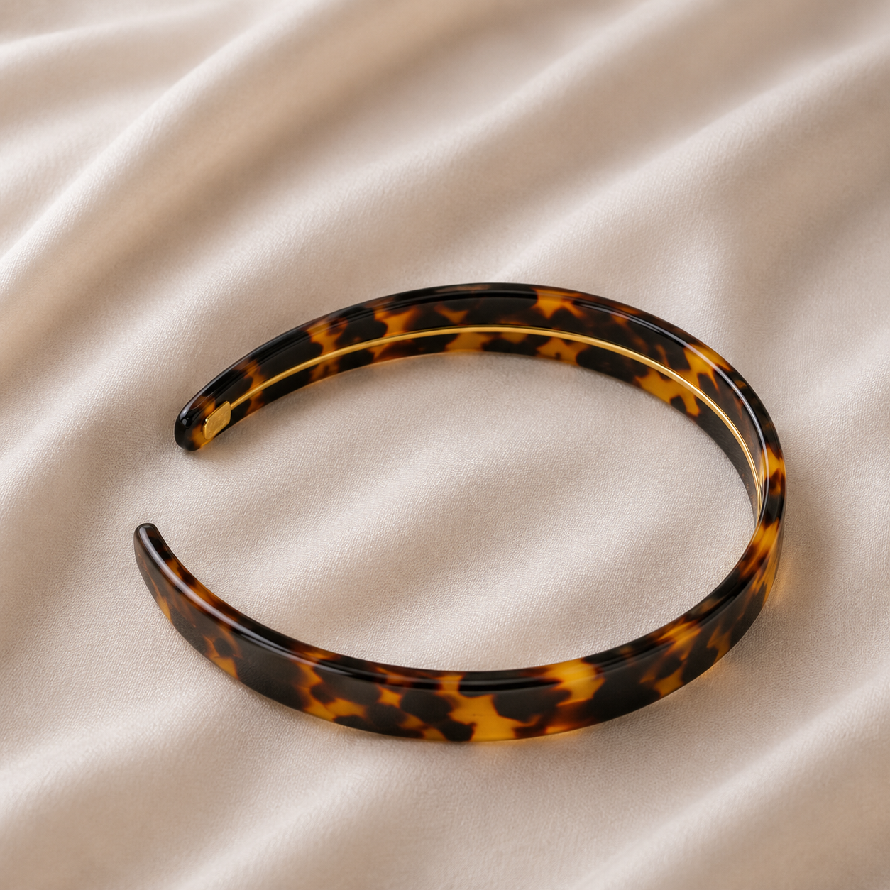 NAMISO - Célune - Hårbøjle - brown tortoiseshell