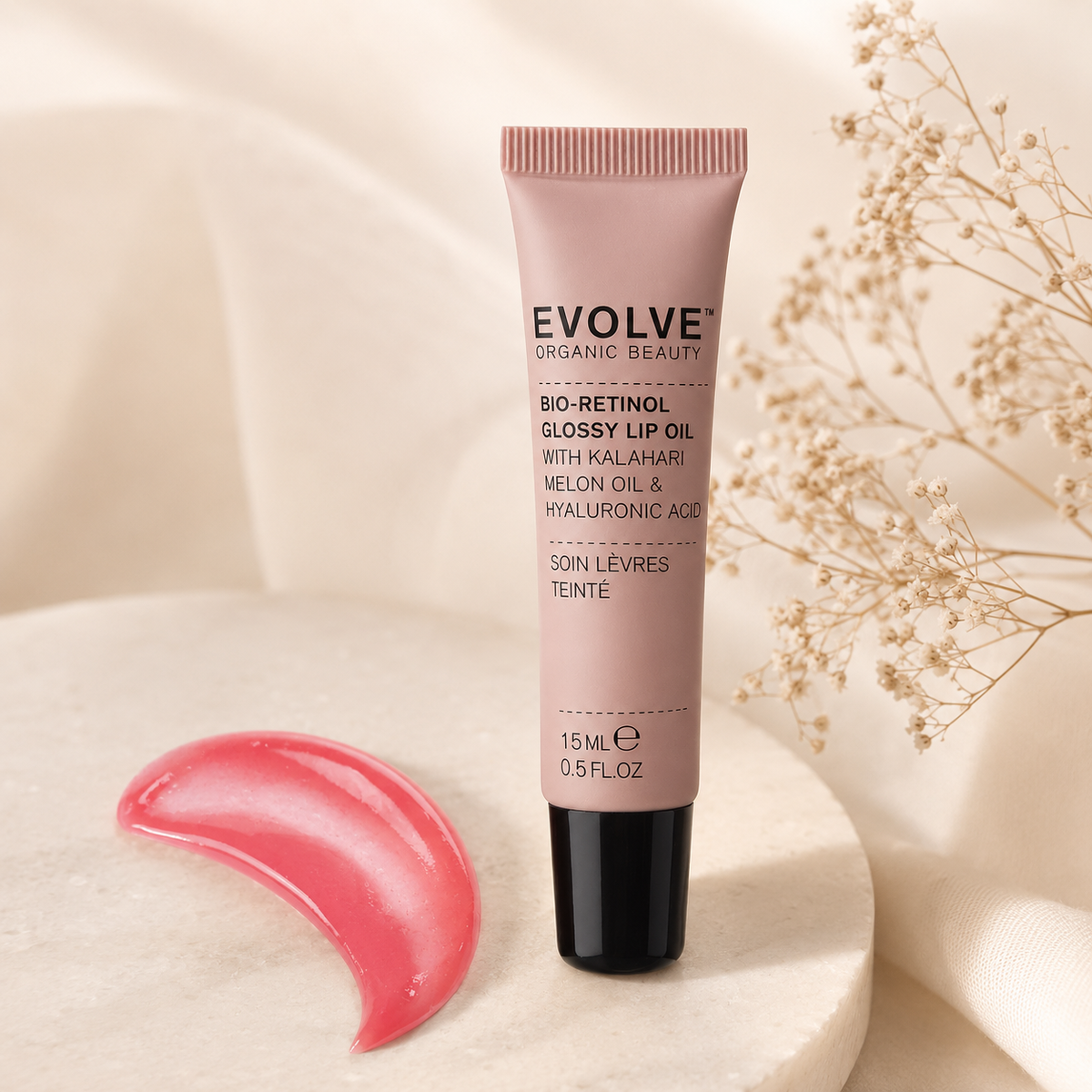 Evolve -  Bio-Retinol Glossy Lip Oil, 15 ml