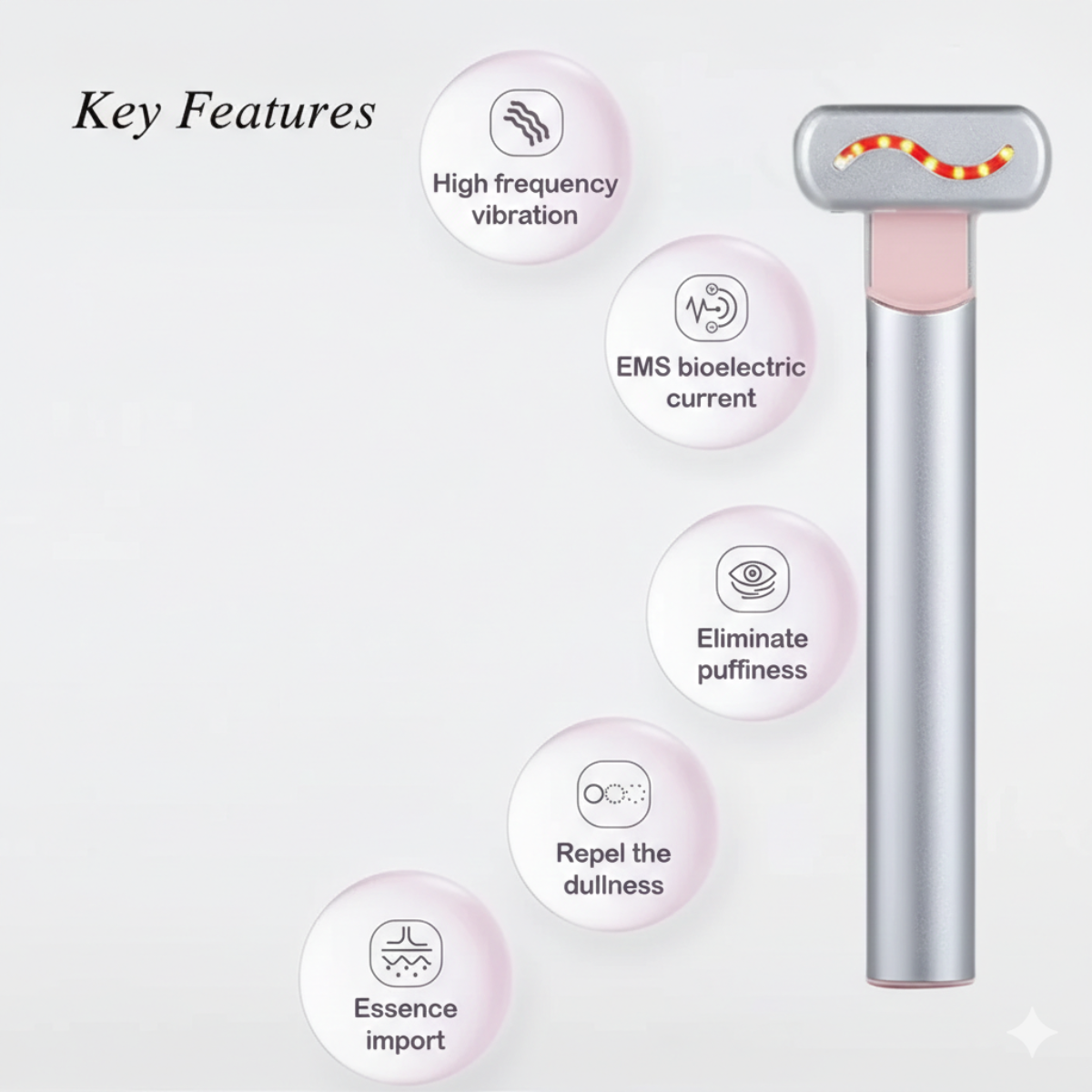 EyeLifter - Microcurrent & Red Light Eye Massager