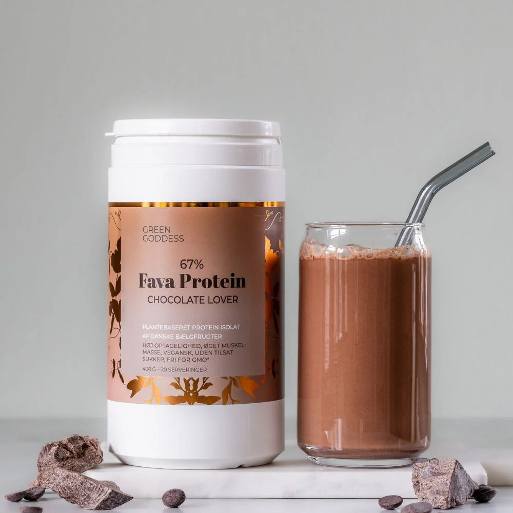 Green Goddess - Chocolate Lover Fava Protein - 400 g.