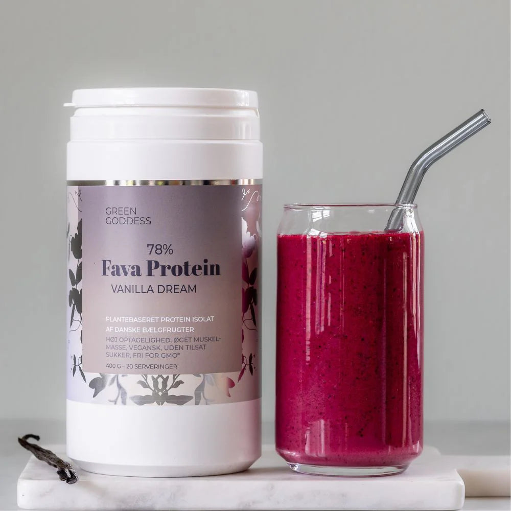 Green Goddess - Vanilla Dream Fava Protein - 400 g.