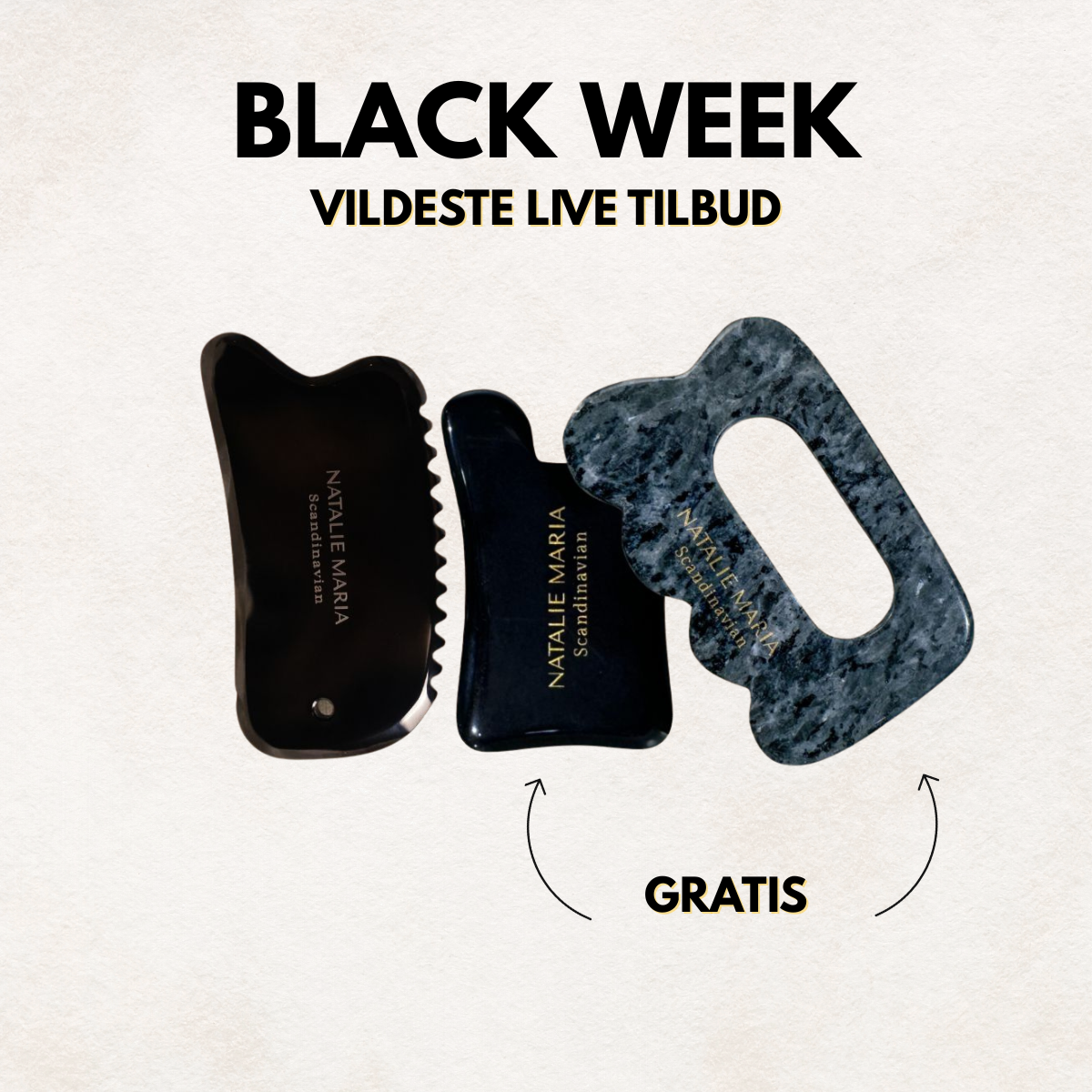 BLACK WEEK LIVE - Det ultimative gua sha kit