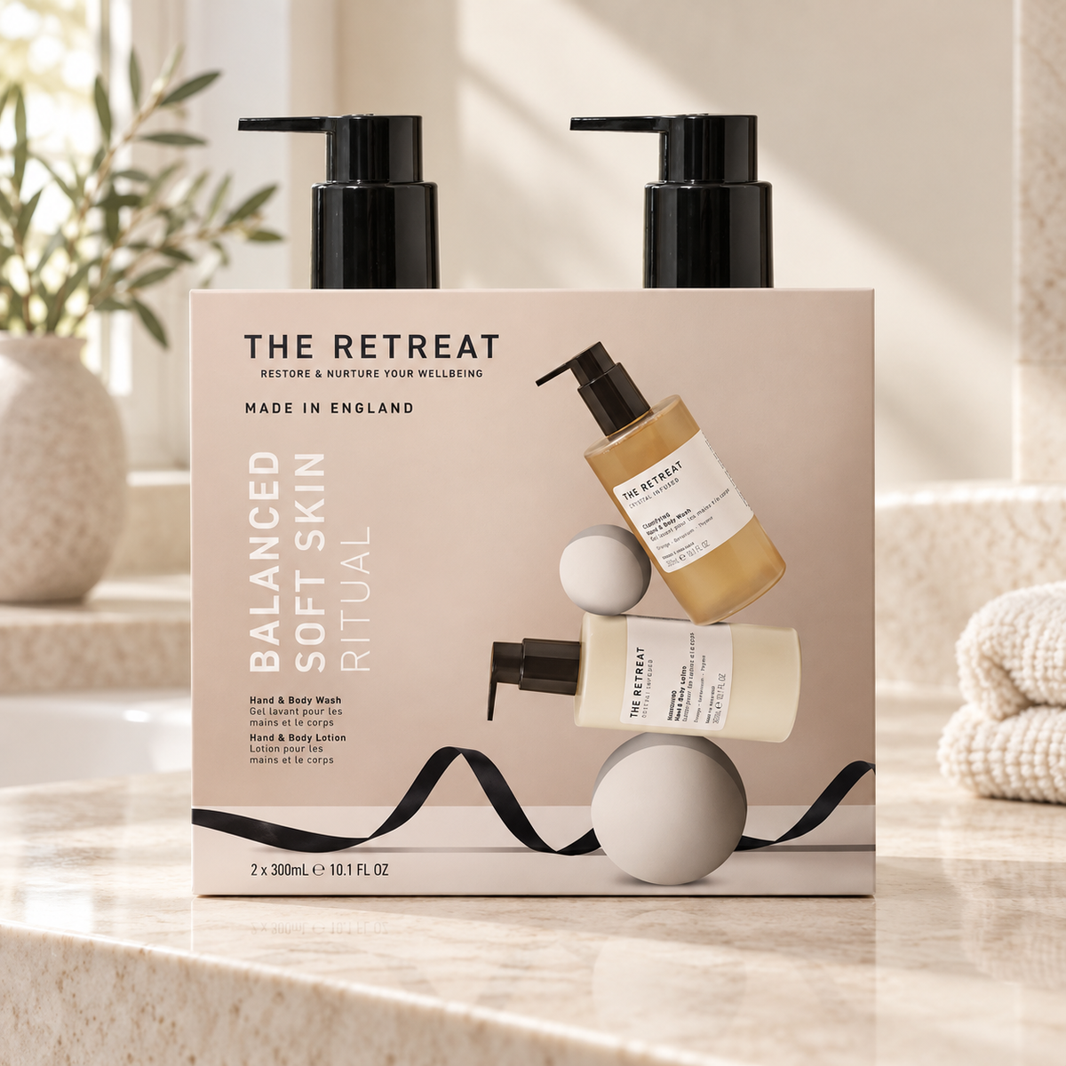 THE RETREAT - Balanced Soft Skin Ritual - 2 x 300 ml