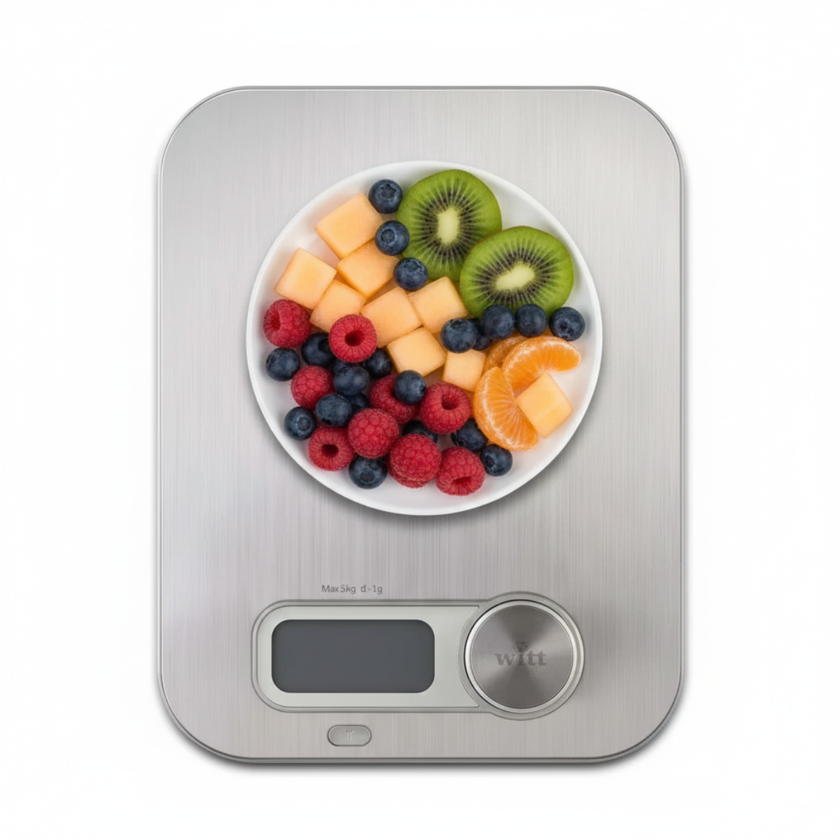Witt  - Premium Køkkenvægt - Børstet Stål