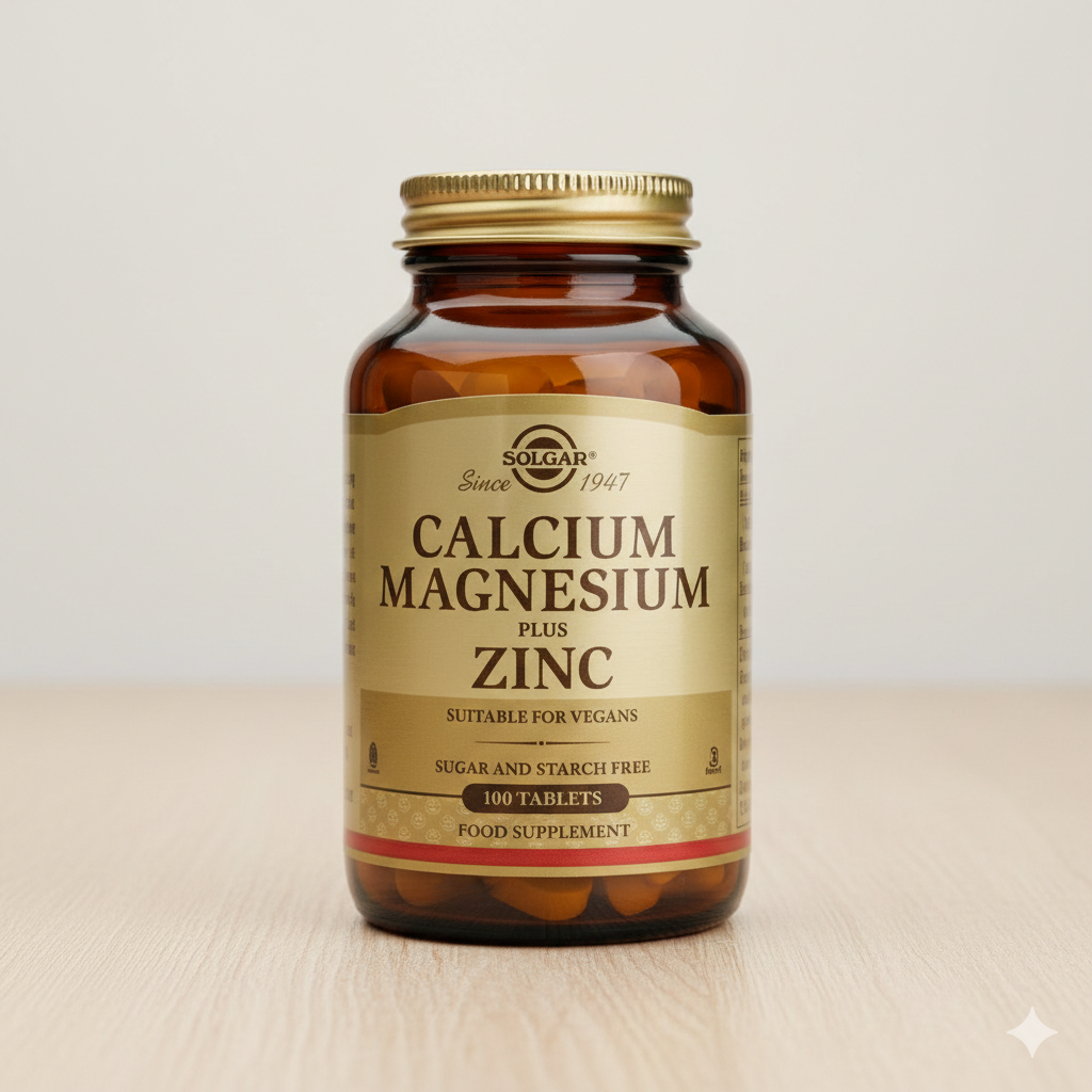 Solgar - Calcium magnesium +Zink - 100 tab