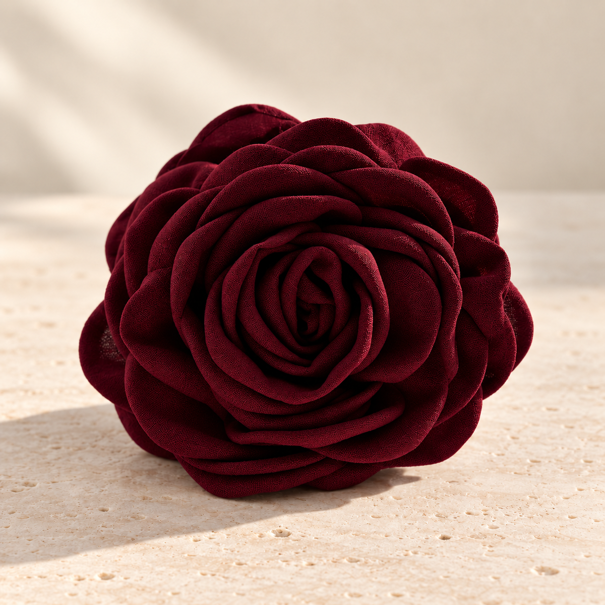 NAMISO - Hana Rose hårklemme - 12 cm - Bordeaux