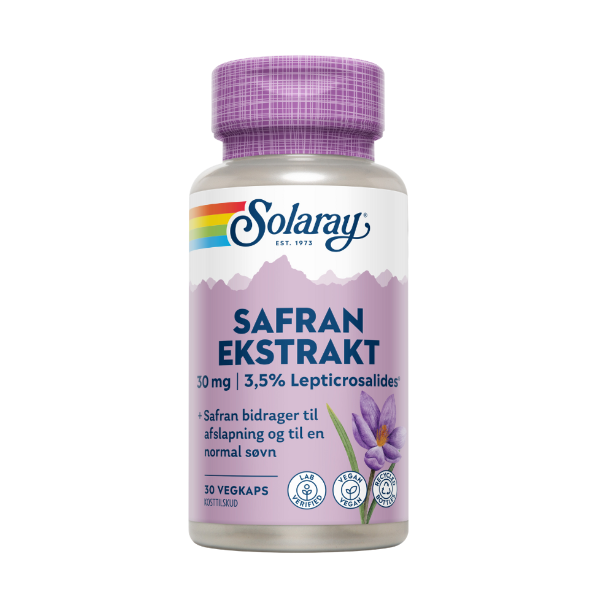 Solaray - Safran Ekstrakt (30 kaps)