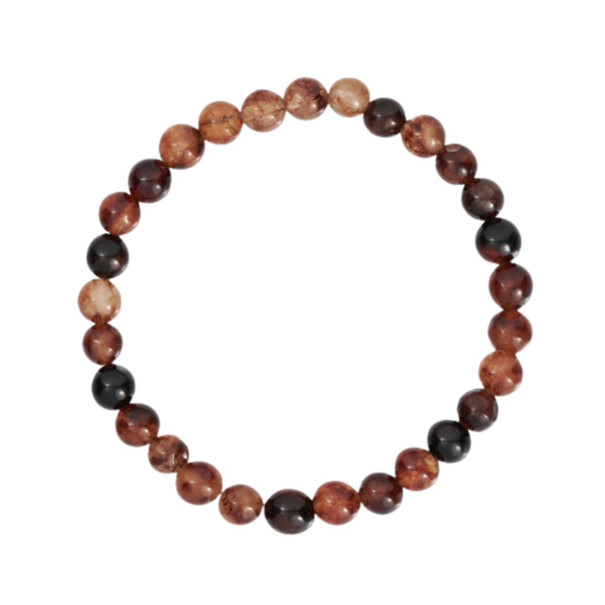 WOLFF JEWELRY -  Jalle Pearl Bracelet - Brun