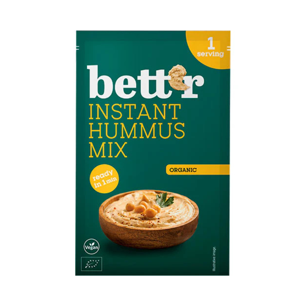 Bett'r - Instant Hummus Mix - økologisk 50g.
