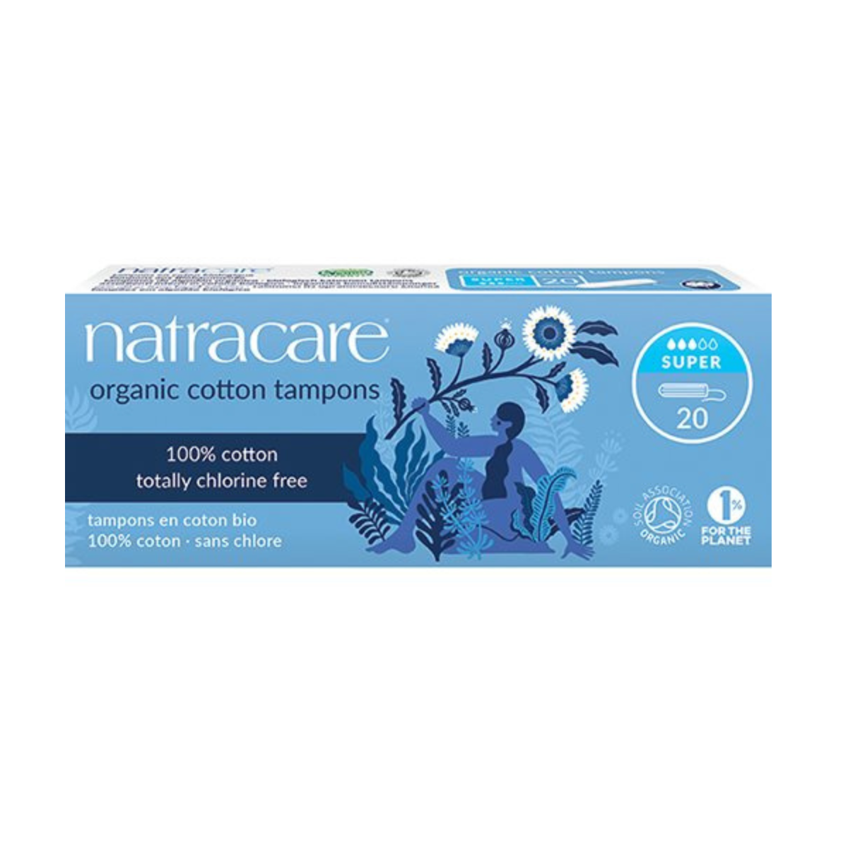 Natracare -  tampon - 20 stk SUPER