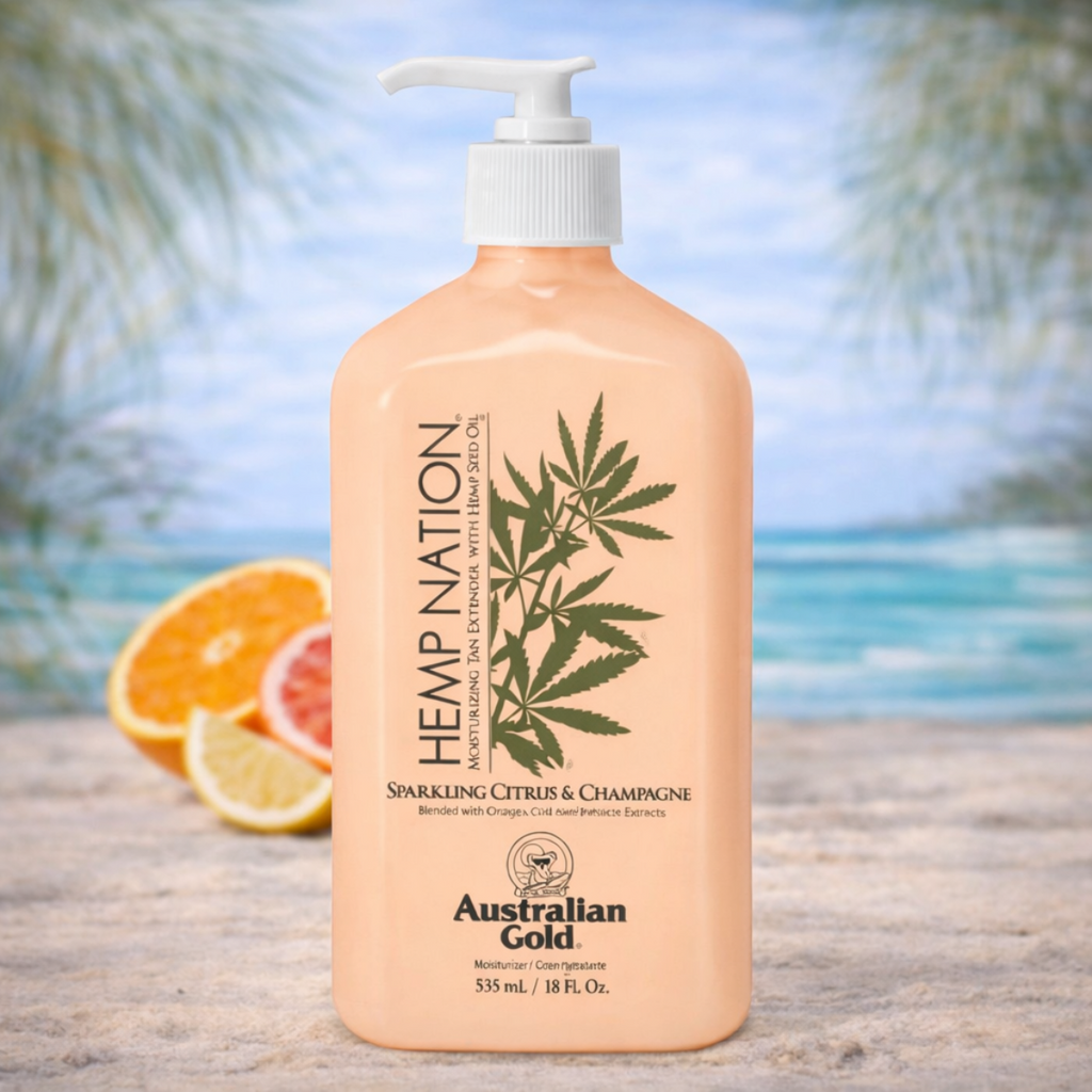 Hemp Nation Body Lotion - Sparkling Citrus and Champagne - 535 ml.