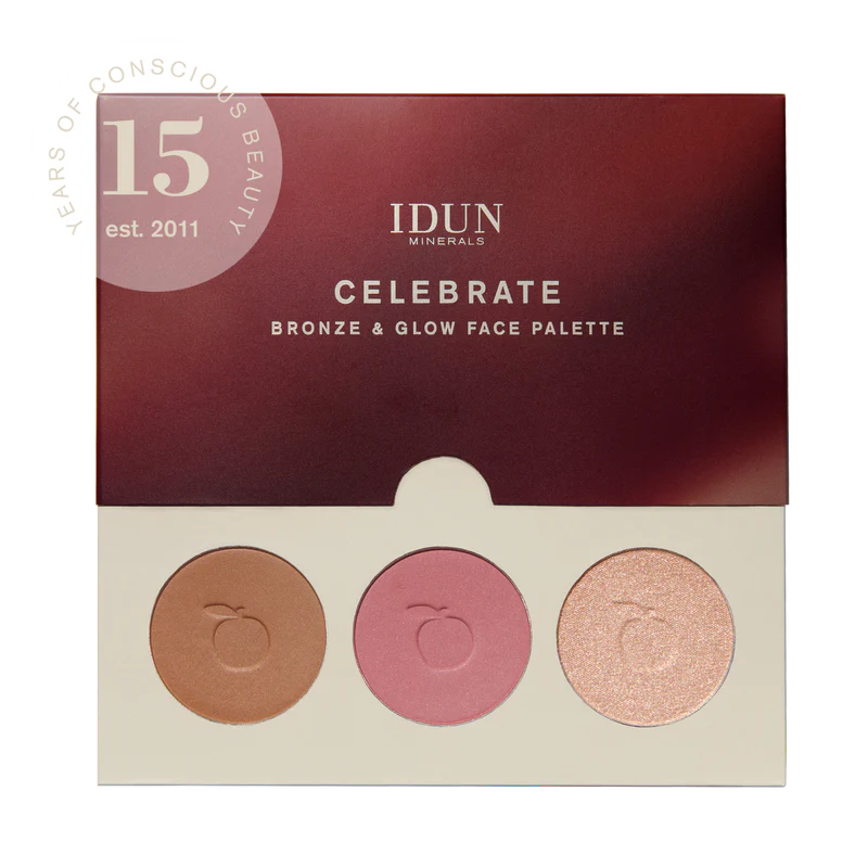 Idun - Celebrate Bronze & Glow Face Palette – Limited Edition