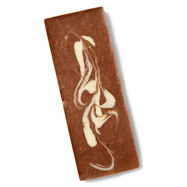 ØKOLADEN - ØKOLOGISK MÆLKECHOKOLADE - ORANGE & KNAS - 75 G