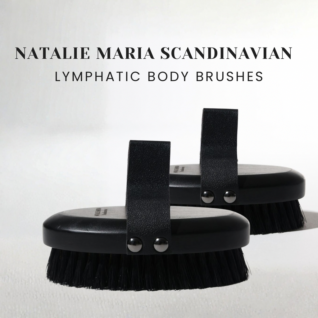 FORUDBESTILLING Natalie Maria Scandinavian - Pro Flow Lymphatic Dry Brushes - 2 stk.