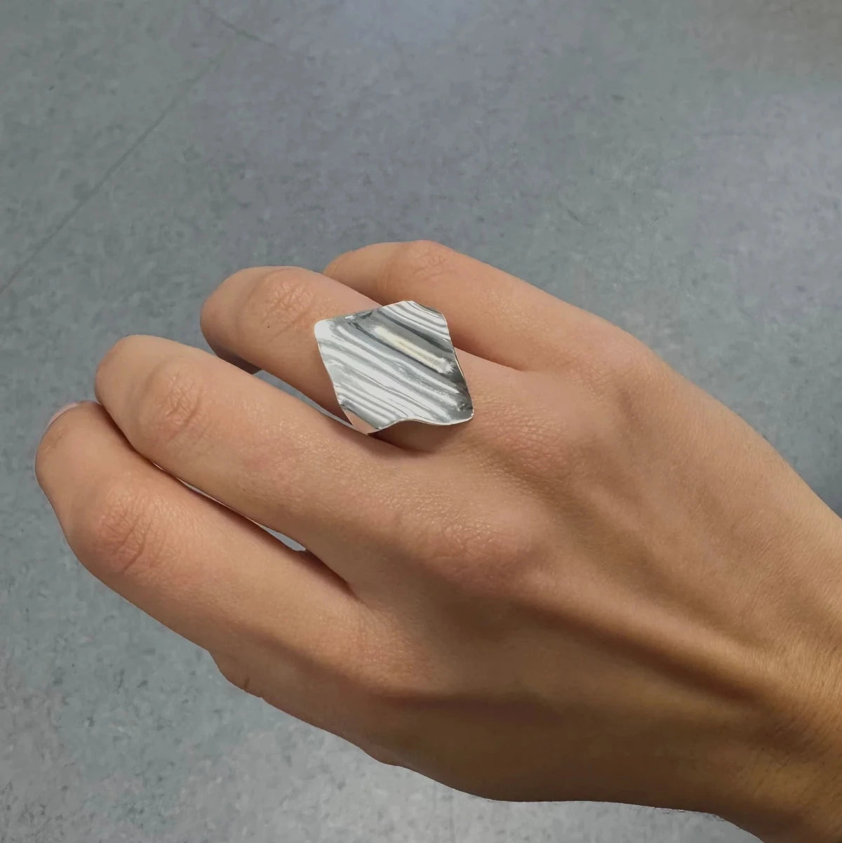 Ana Ete - Adrienne (sølv) justerbar