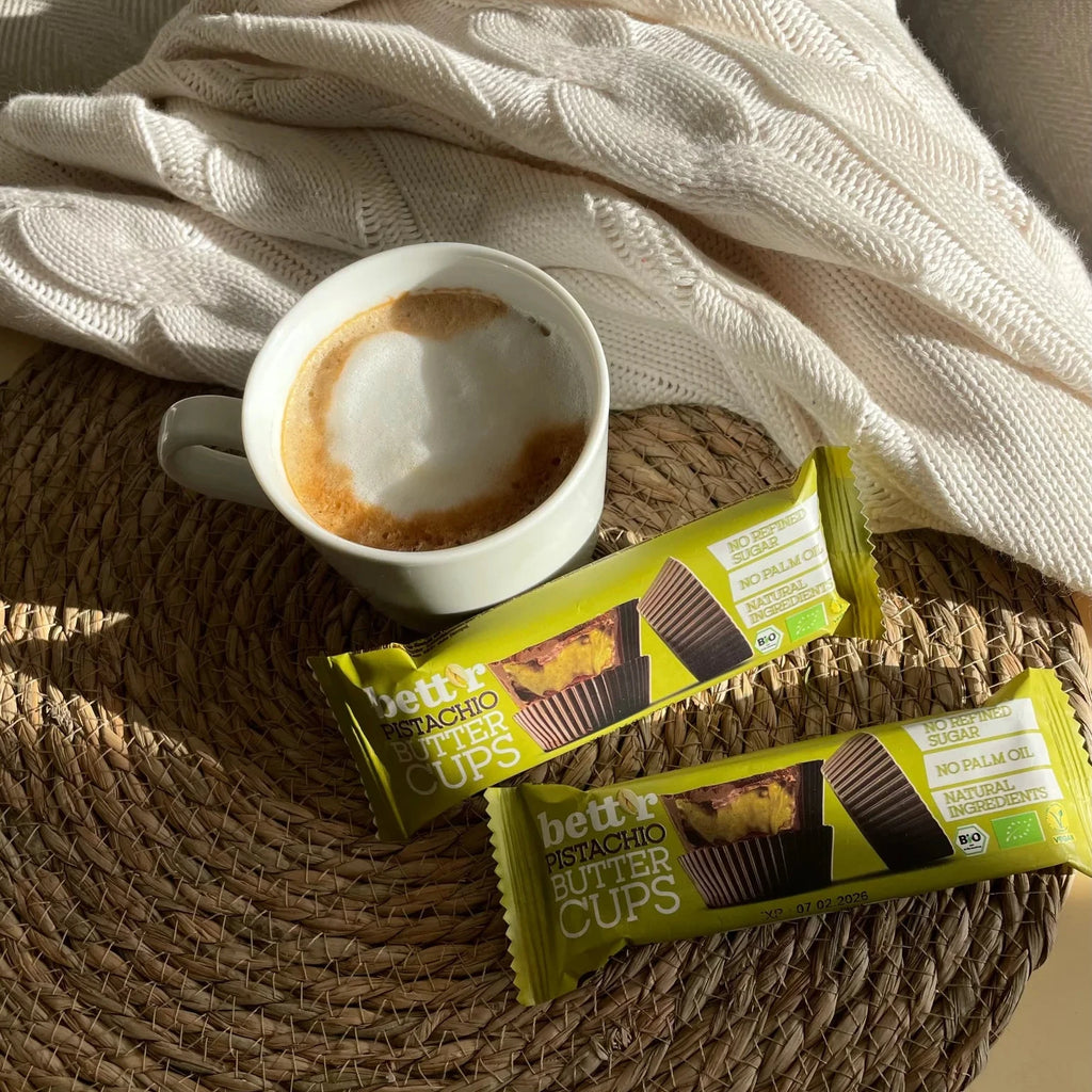 Bett'r - Chokolade med Pistachiosmør - Økologisk - 39 g.