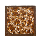 DROPPS BY SZHIRLEY -  silke tørklæde  - #Johnny - Lys brun