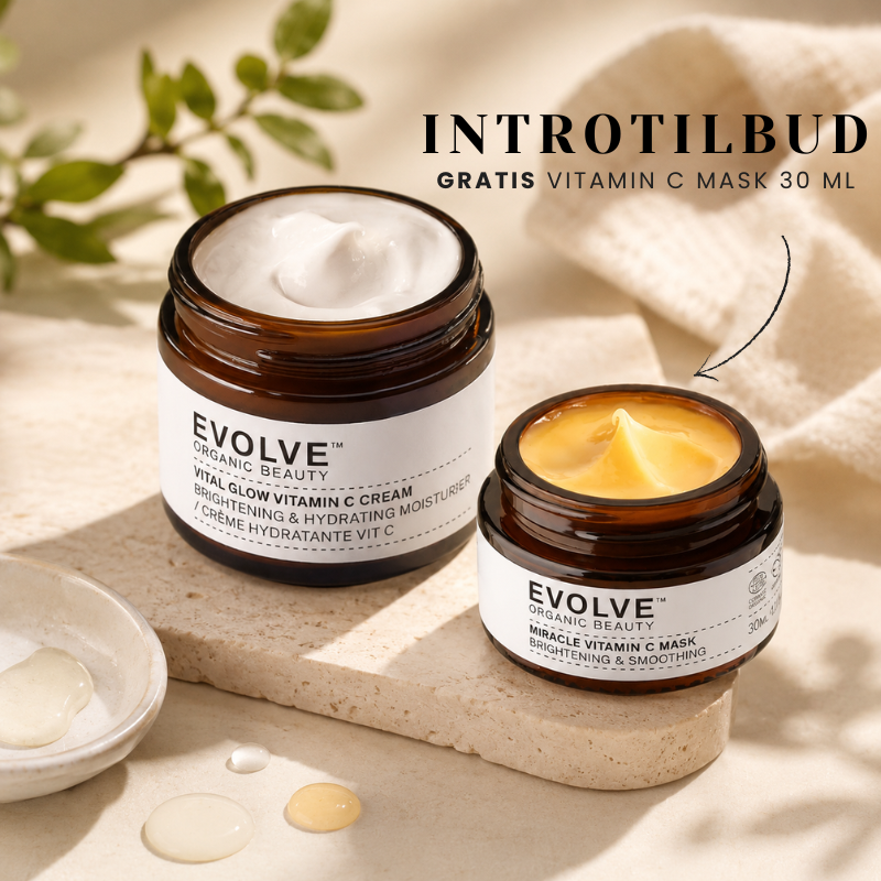 Evolve Vital Glow Vitamin C Cream + GRATIS Miracle C Mask, 30 ml