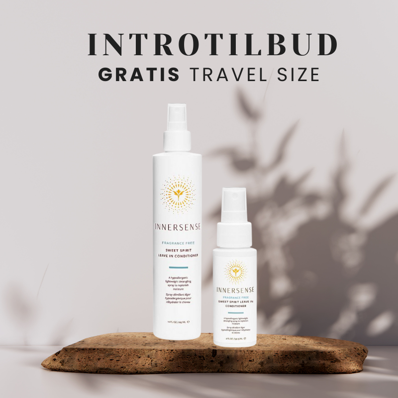 Introtilbud - Innersense - Fragrance Free - Sweet Spirit Leave In Conditioner + GRATIS Travel size