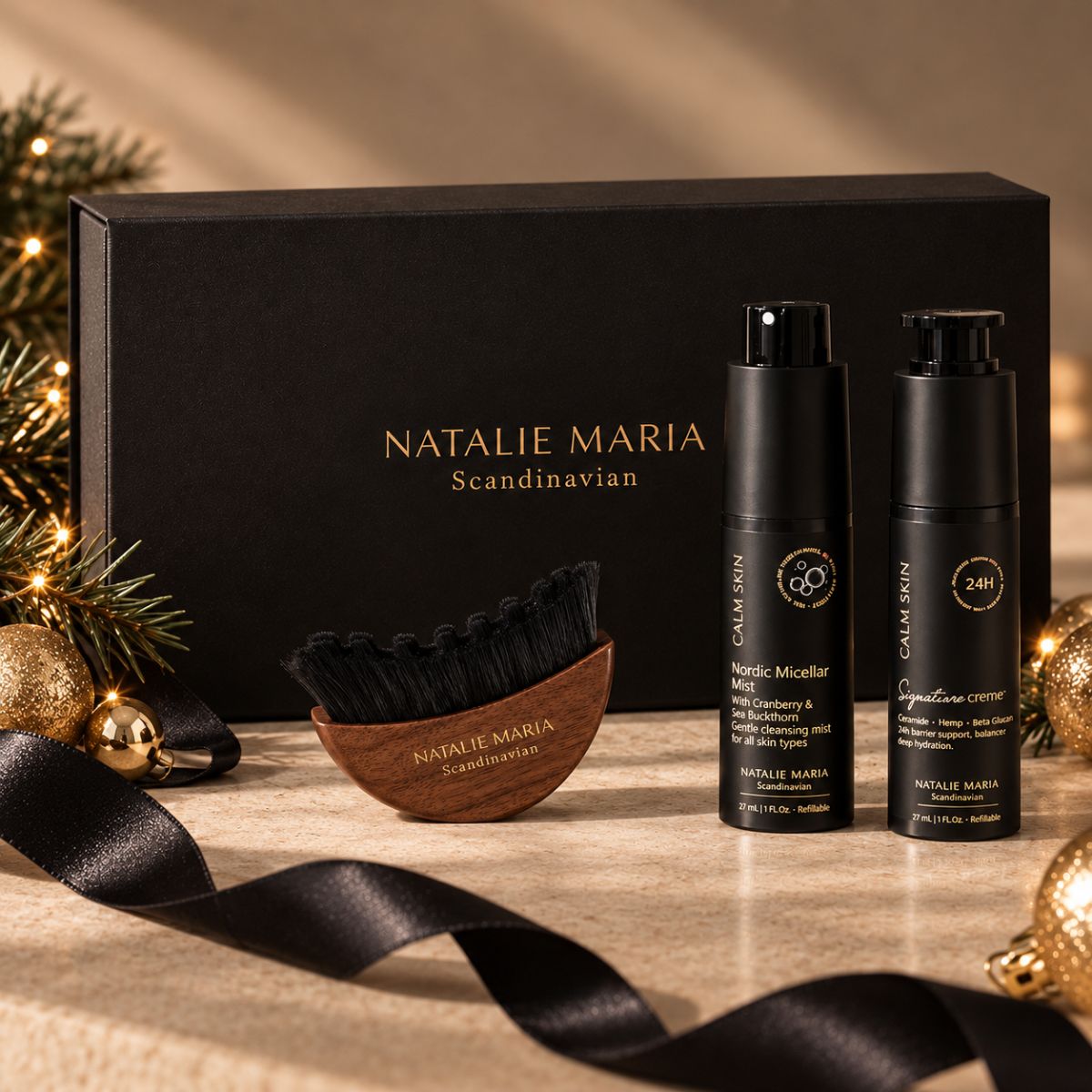 Natalie Maria Scandinavian | Julens gaveæske 3 - The Sculpt & Glow Ritual