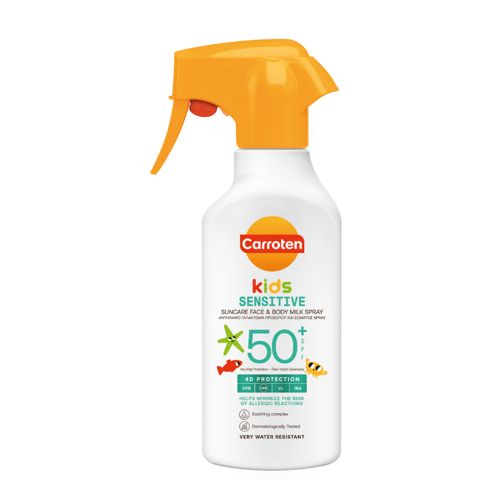 Carroten -  Kids Sensitive Milk Trigger SPF 50+ - 270 ml