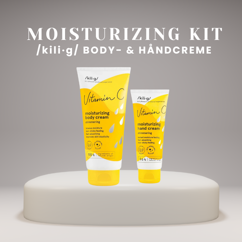 /kili∙g/ Moisturizing Kit med Body-  og håndcreme