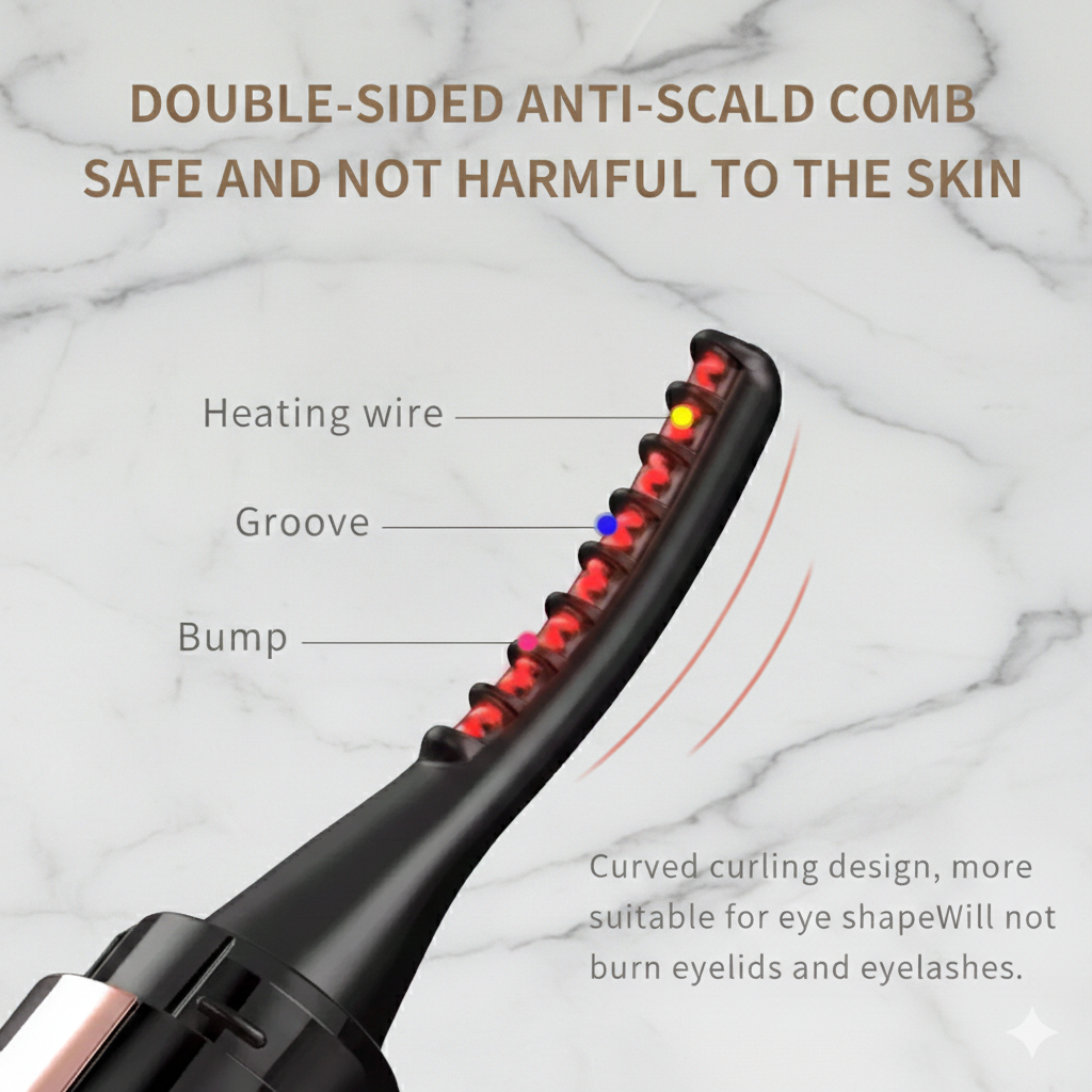 Forudbestilling | Eyelash curler - genopladelig