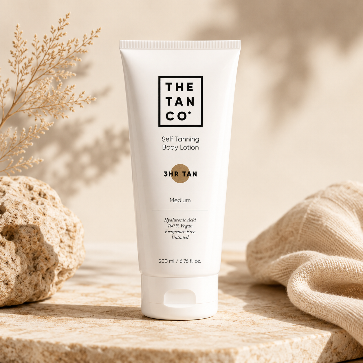 The Tan Co.  Self Tanning Body Lotion - medium - 200 ml.