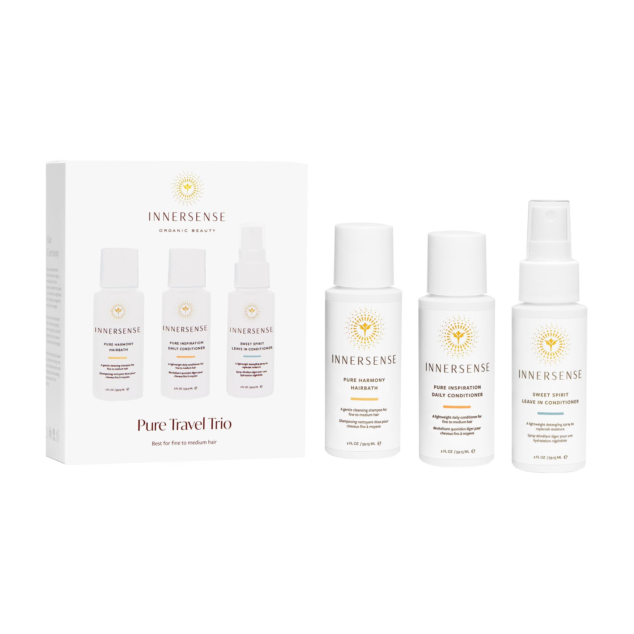 Innersense Pure Travel kit