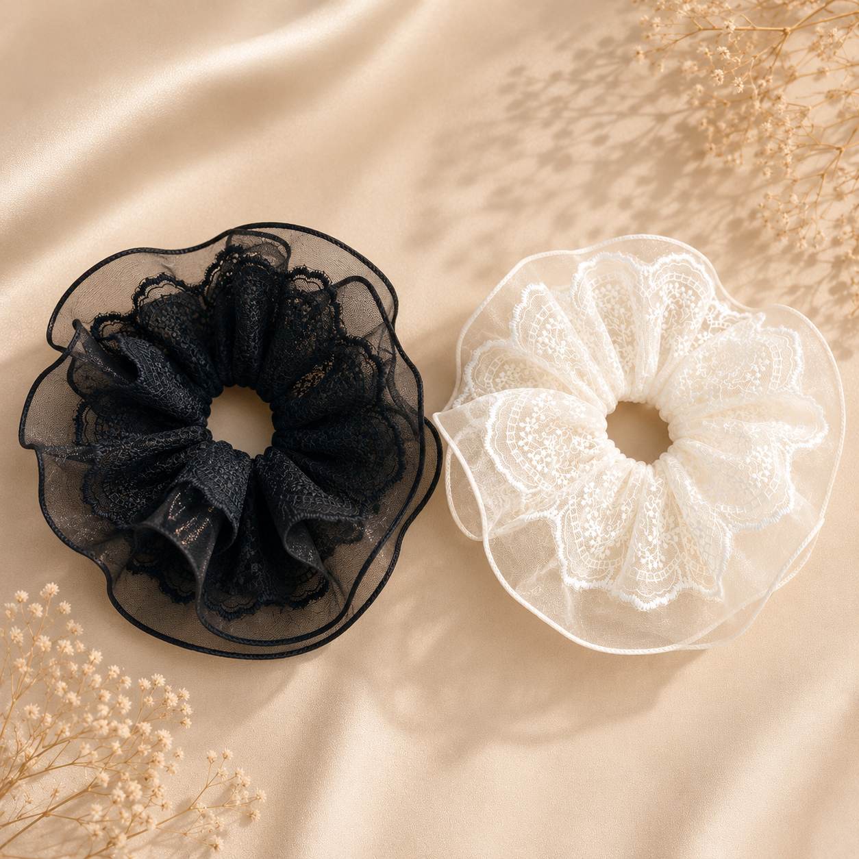 Namiso - Lunéa - blonde scrunchie - sort
