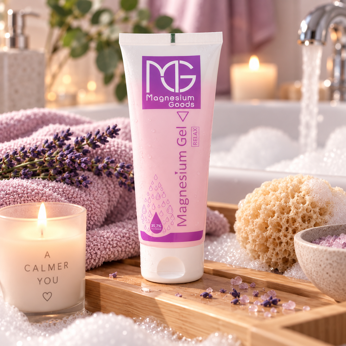 Magnesium Goods - Shower gel - Relax m. lavendel - 200 ml.
