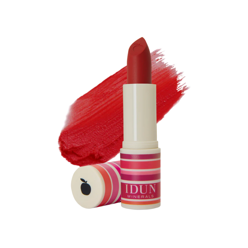 Idun - Matte Lipstick - Jordgubb no. 107 - 4 g.