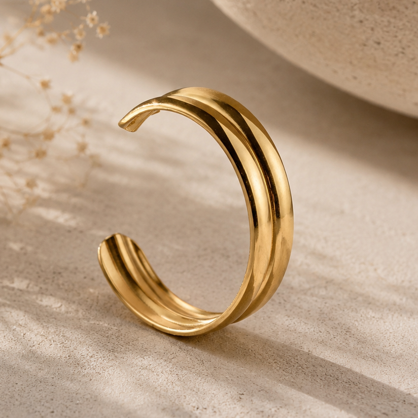 Wolff Jewelry -  Mindy armbånd - 18 karat guldbelagt