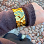 WOLFF JEWELRY - Mindy Big Bangle - 18 karat guldbelagt  (Vandfast)