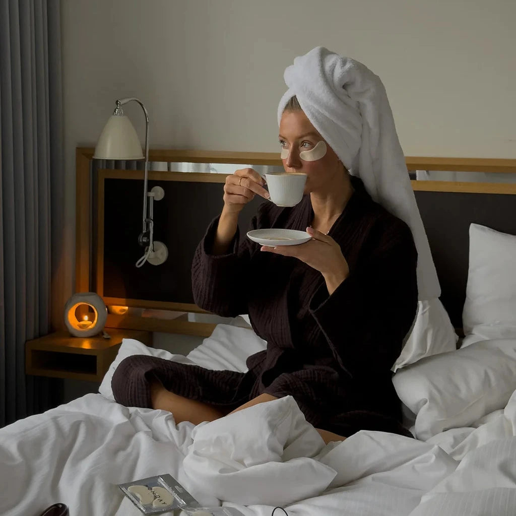 MonDay Bliss - Muslin kåbe - Mørkebrun