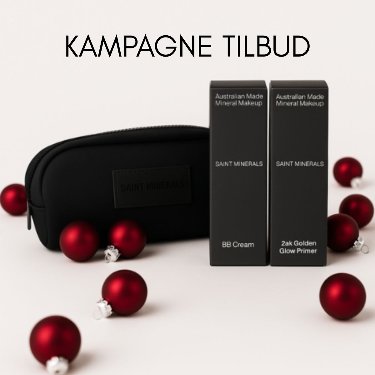 Saint Minerals | BB Glow Kit  + Gratis taske