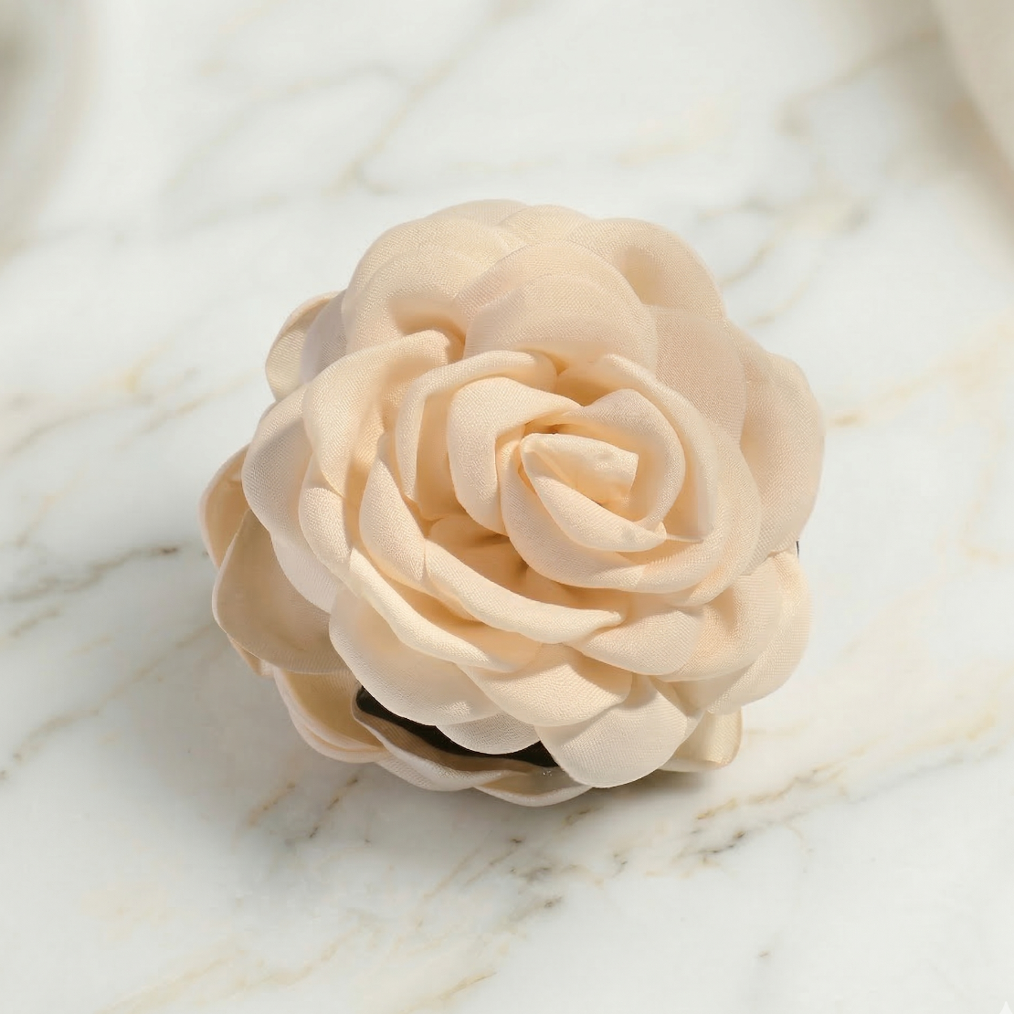 NAMISO - Hana Rose - hårklemme - Creme (9 cm)