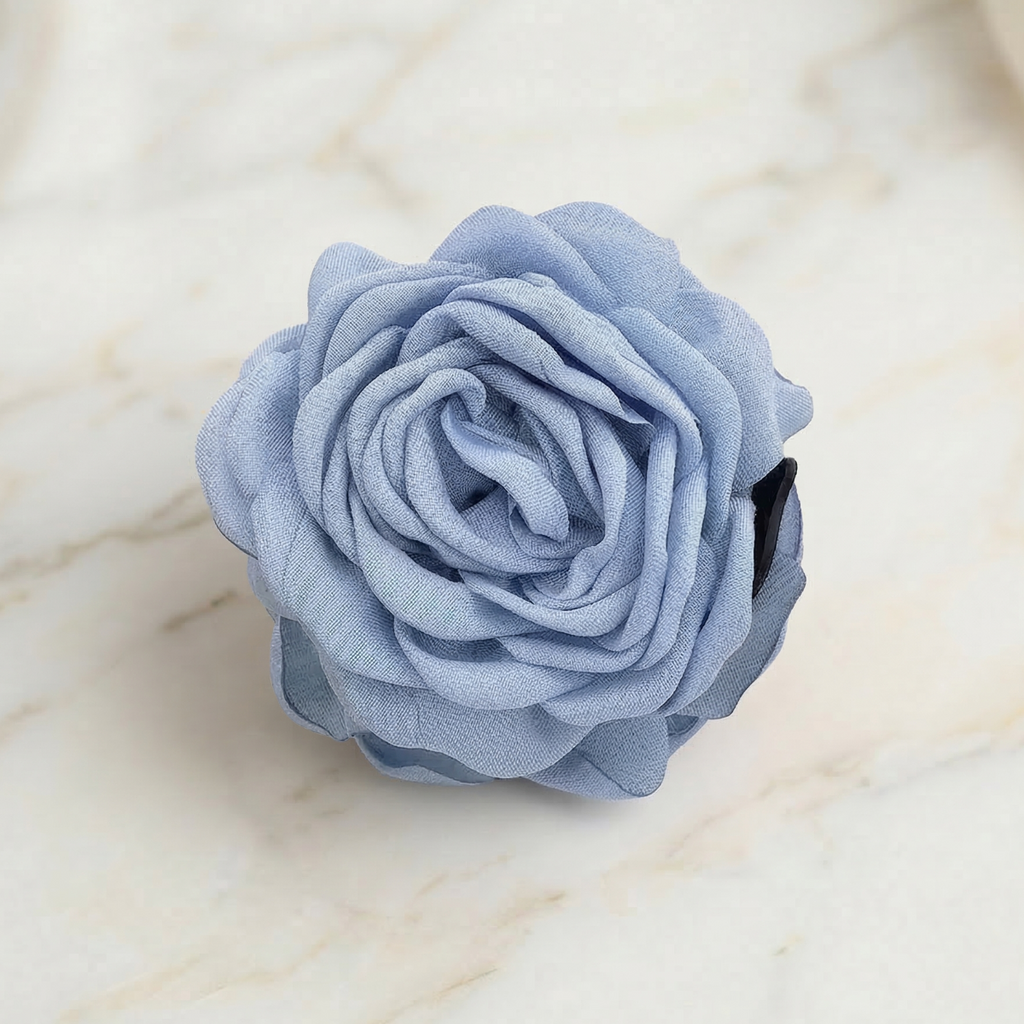 NAMISO - Hana Rose - hårklemme - Light Blue (9 cm)