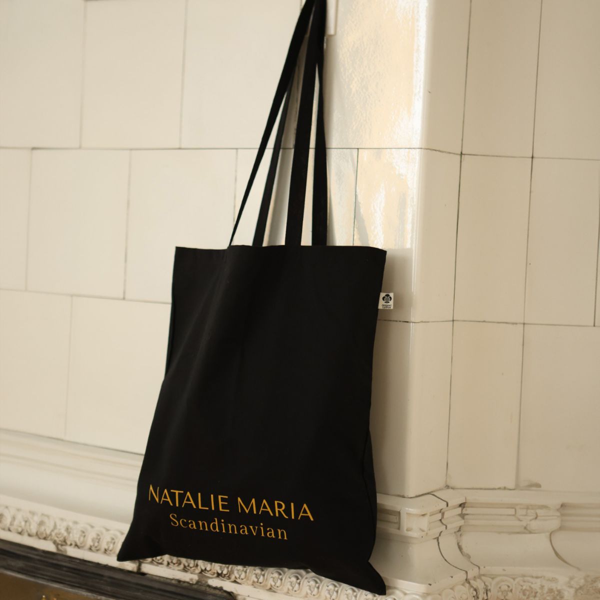 Natalie Maria Scandinavian | Tote bag m. logo - Black