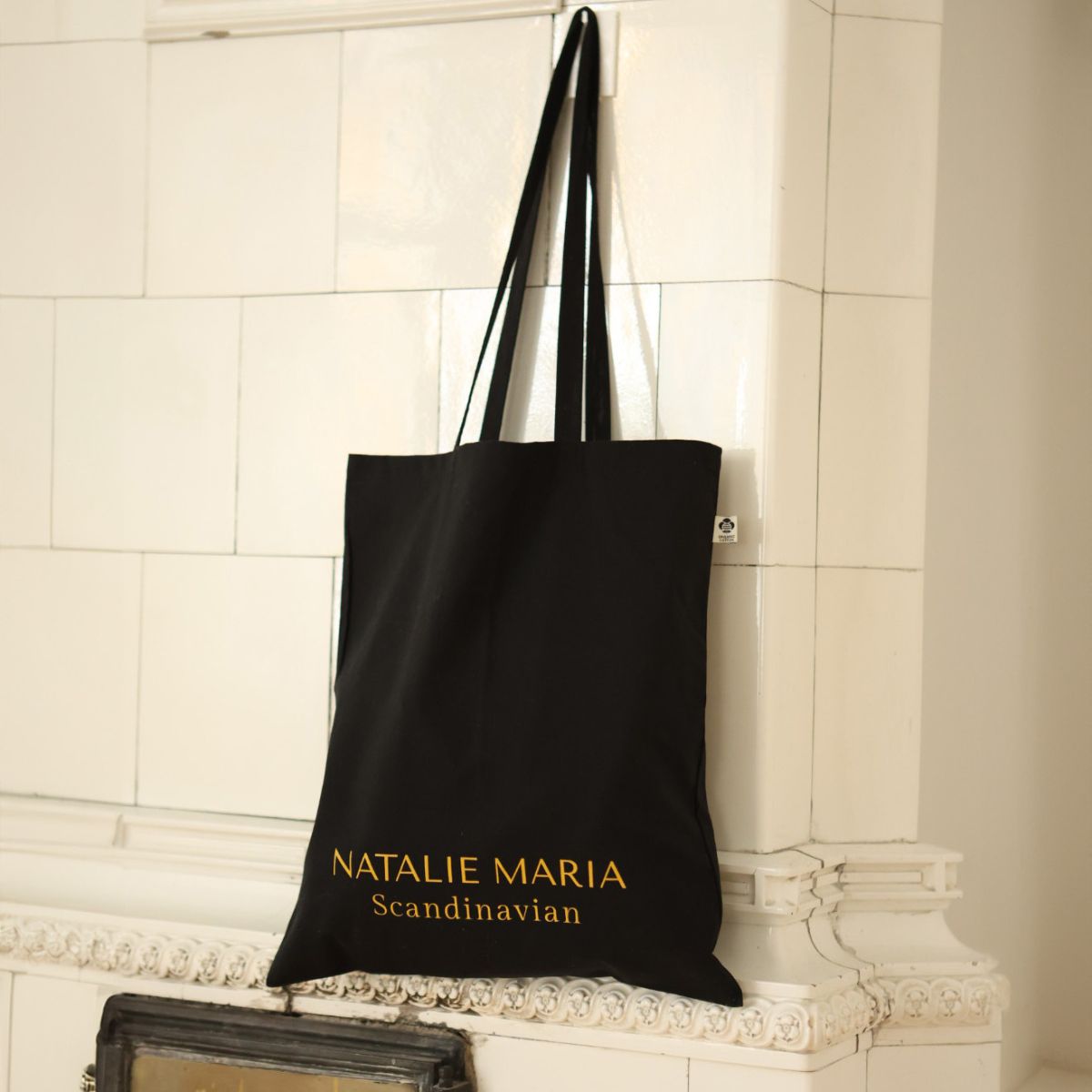 Natalie Maria Scandinavian | Tote bag m. logo - Black