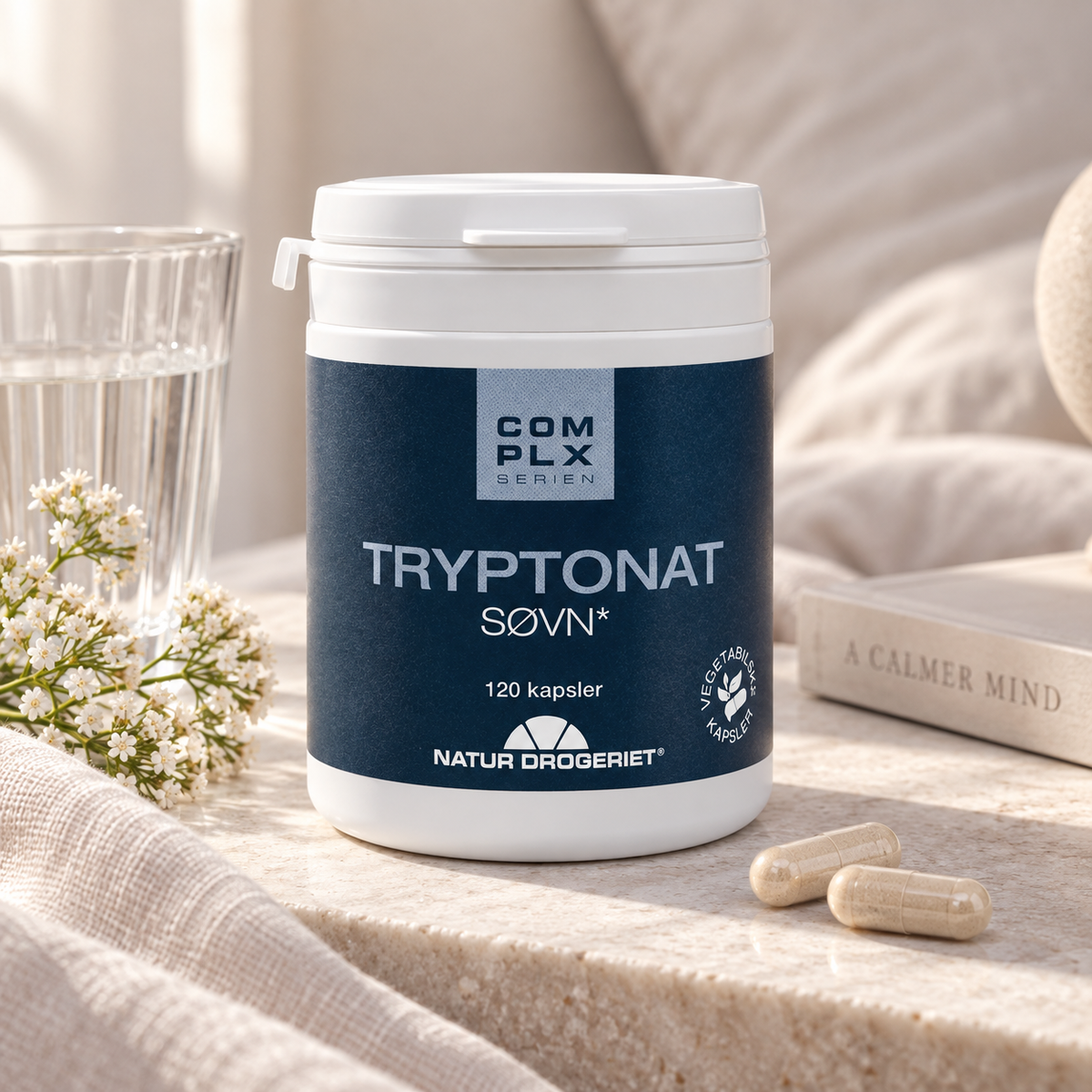Natur Drogeriet - TryptoNAT - Søvn - 120 stk.