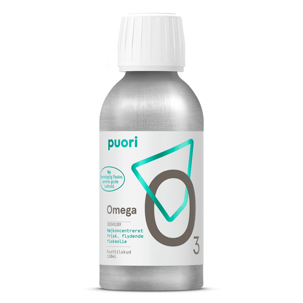 Puori - O3L - Flydende Fiskeolie - 150 ml.
