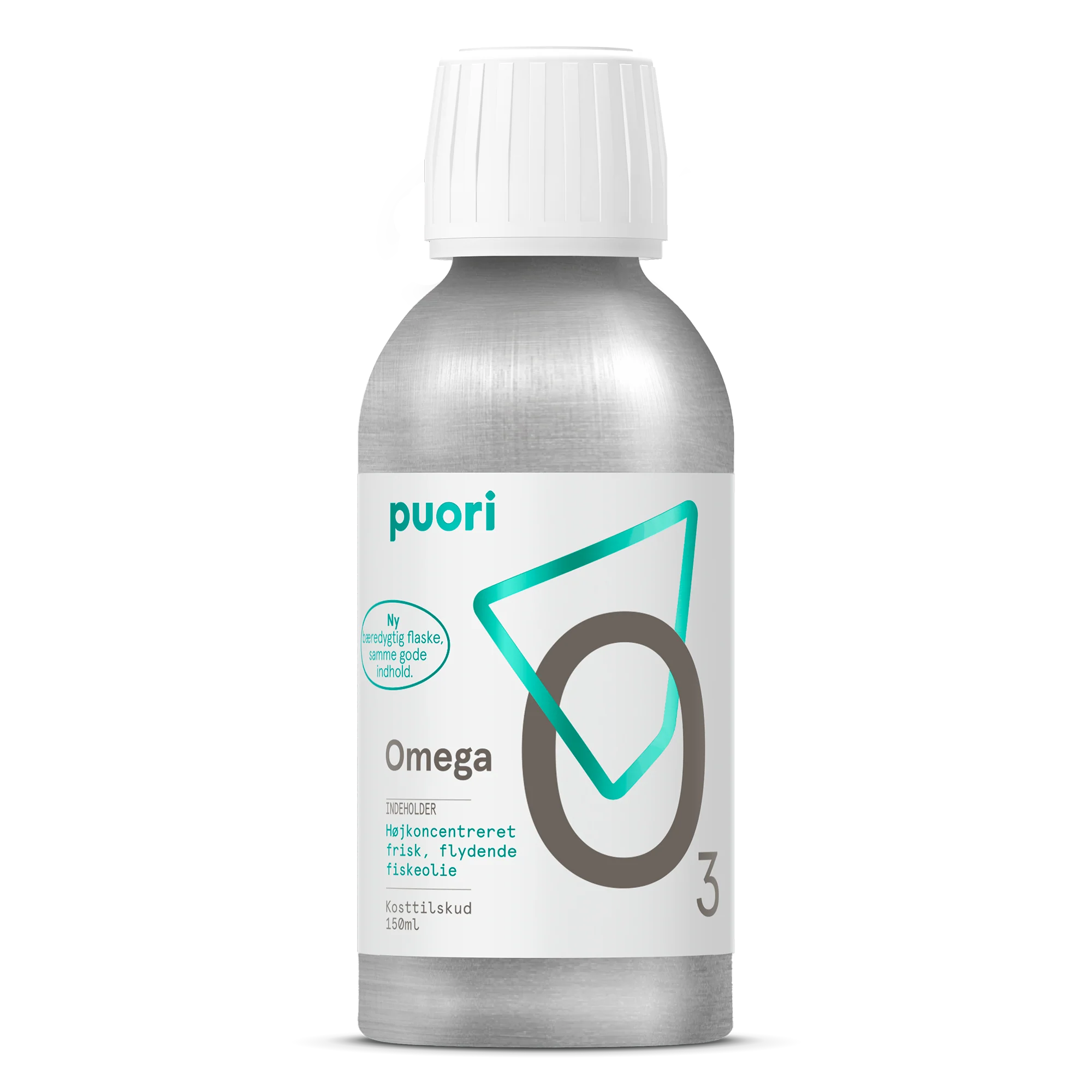 Puori - O3L - Flydende Fiskeolie - 150 ml.