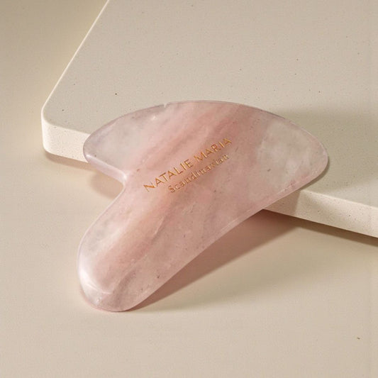 Natalie Maria Scandinavian - PRO Orginal Gua Sha (Rosakvarts)
