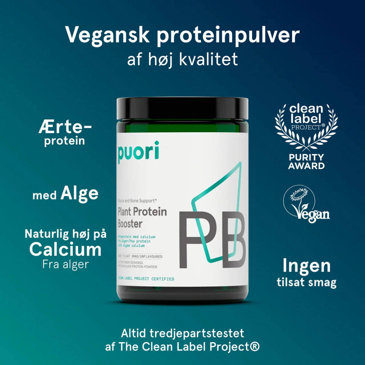 PB - Planteprotein Booster