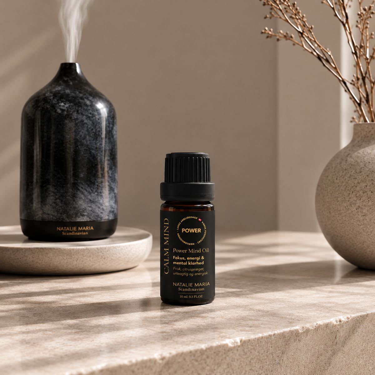 Forudbestilling | Natalie Maria Scandinavian | Calm Mind - Power Mind Oil - 10 ml