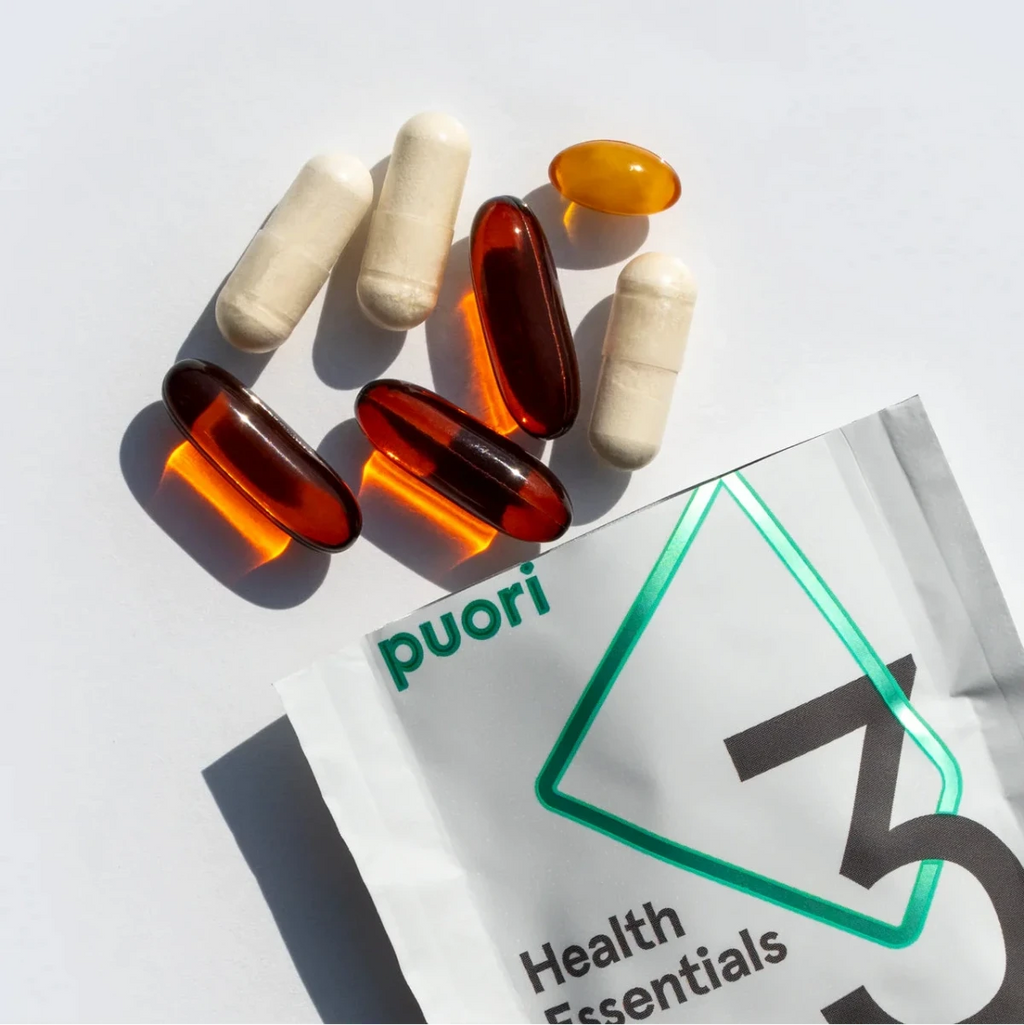 Puori - P3 - Daglige pakker med O3, M3, D3 - 30 dage