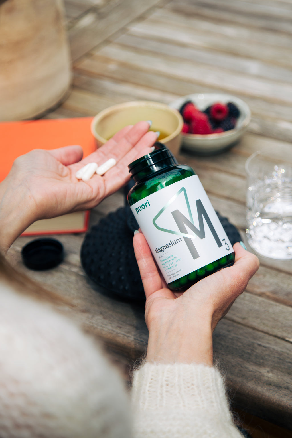 Puori - M3 - Magnesiumkompleks - 180 kapsler